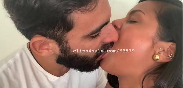  Gonzalo and Claudia Kissing Wednesday